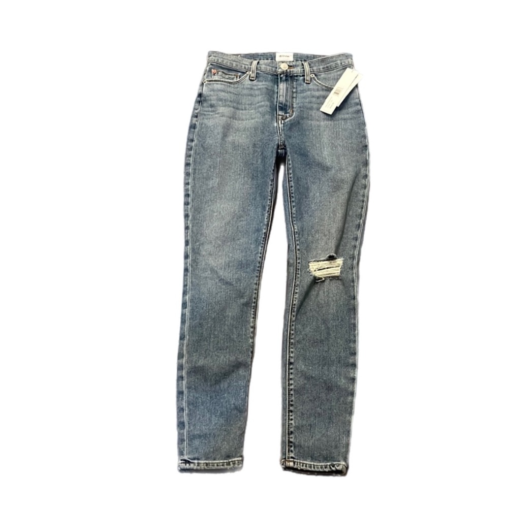 Hudson high rise Blair ripped jeans